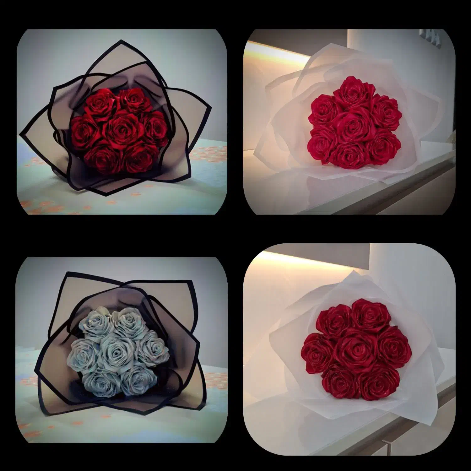 گل خاص روبانی|گل مصنوعی|زنجان, |دیوار