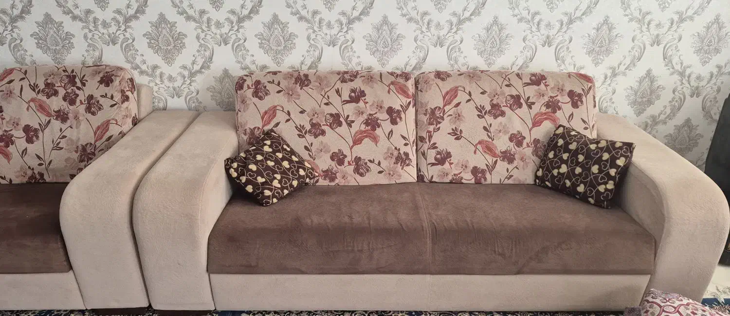 مبل ۷نفره|مبلمان خانگی و میز عسلی|تفت, |دیوار