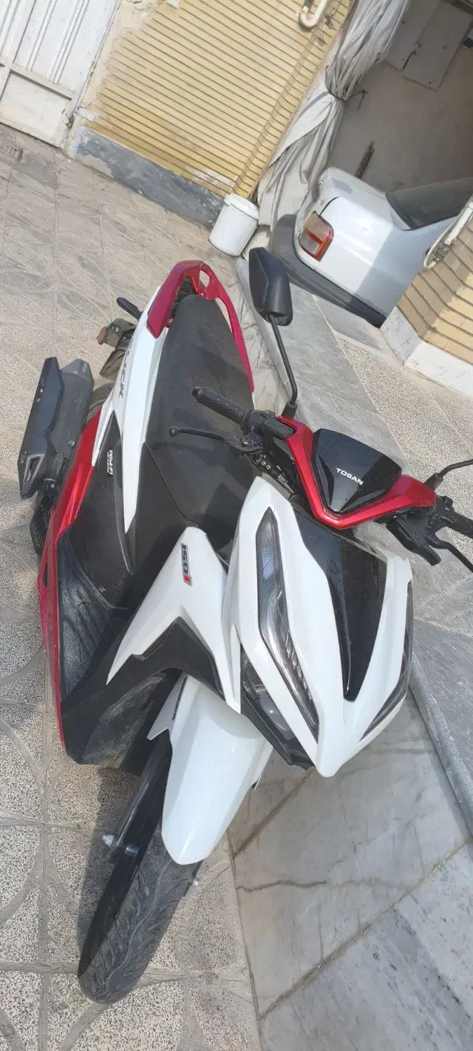 موتورکلیک توسن 1402|موتورسیکلت|فلاورجان, |دیوار