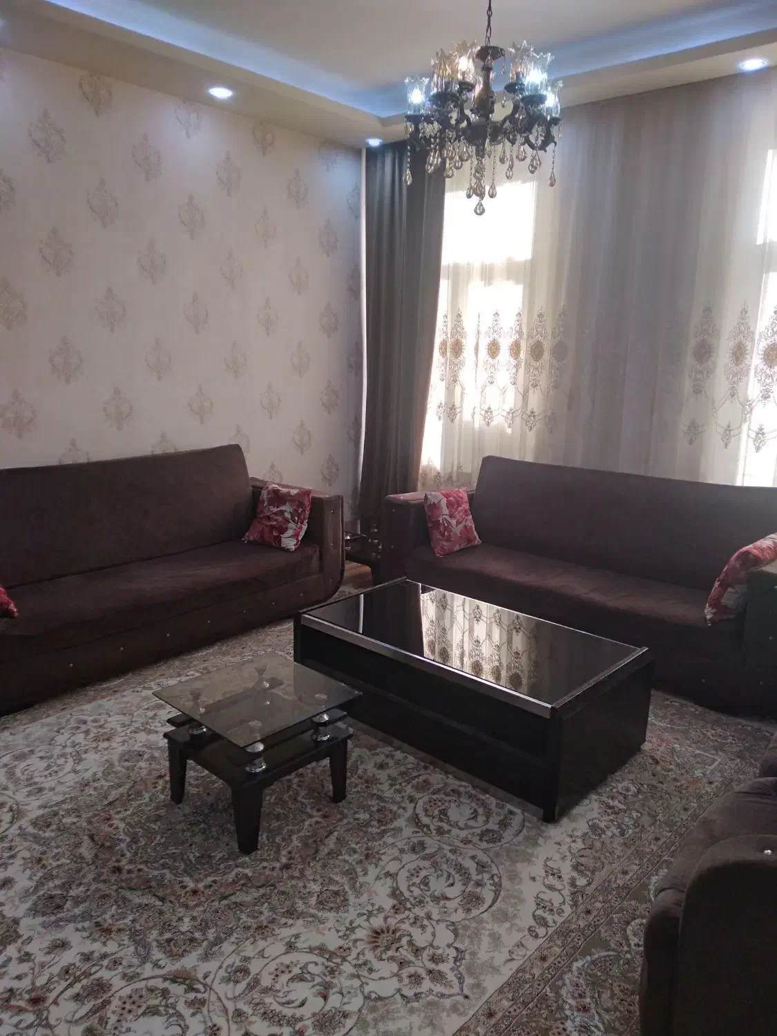 فروش مبل ۸ نفره|مبلمان خانگی و میز عسلی|پارس‌آباد, |دیوار