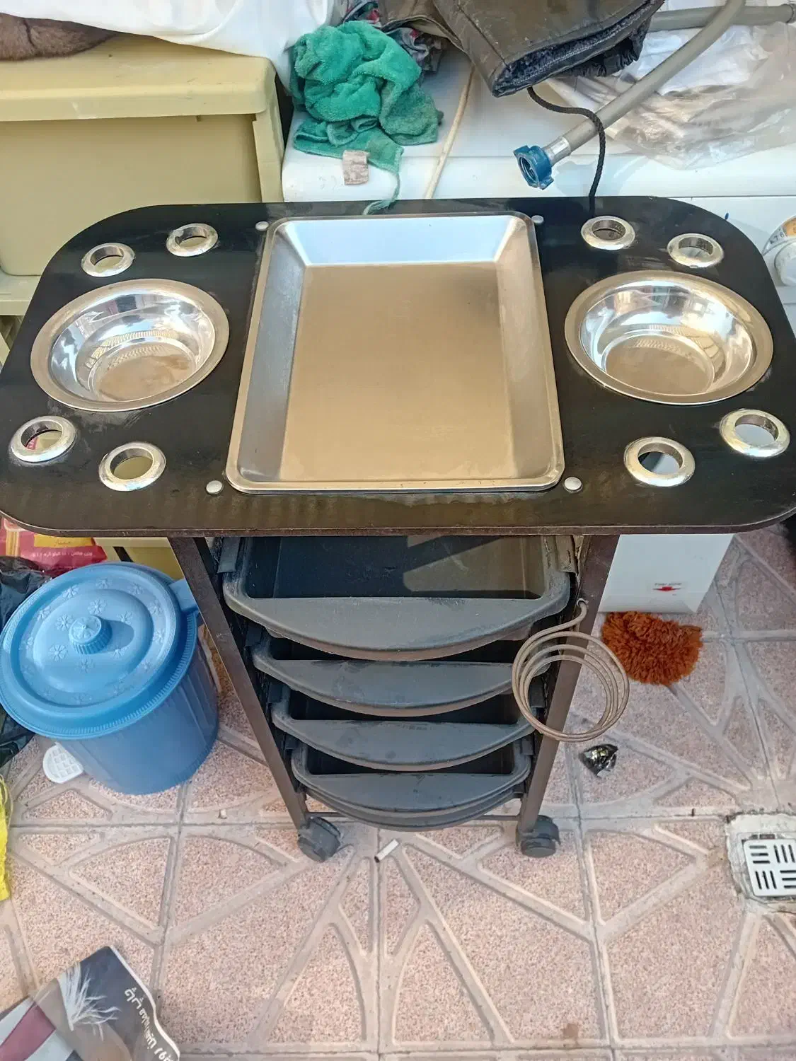 صندلی ارایشگاه میز کار|آرایشگاه و سالن‌های زیبایی|اردبیل, |دیوار