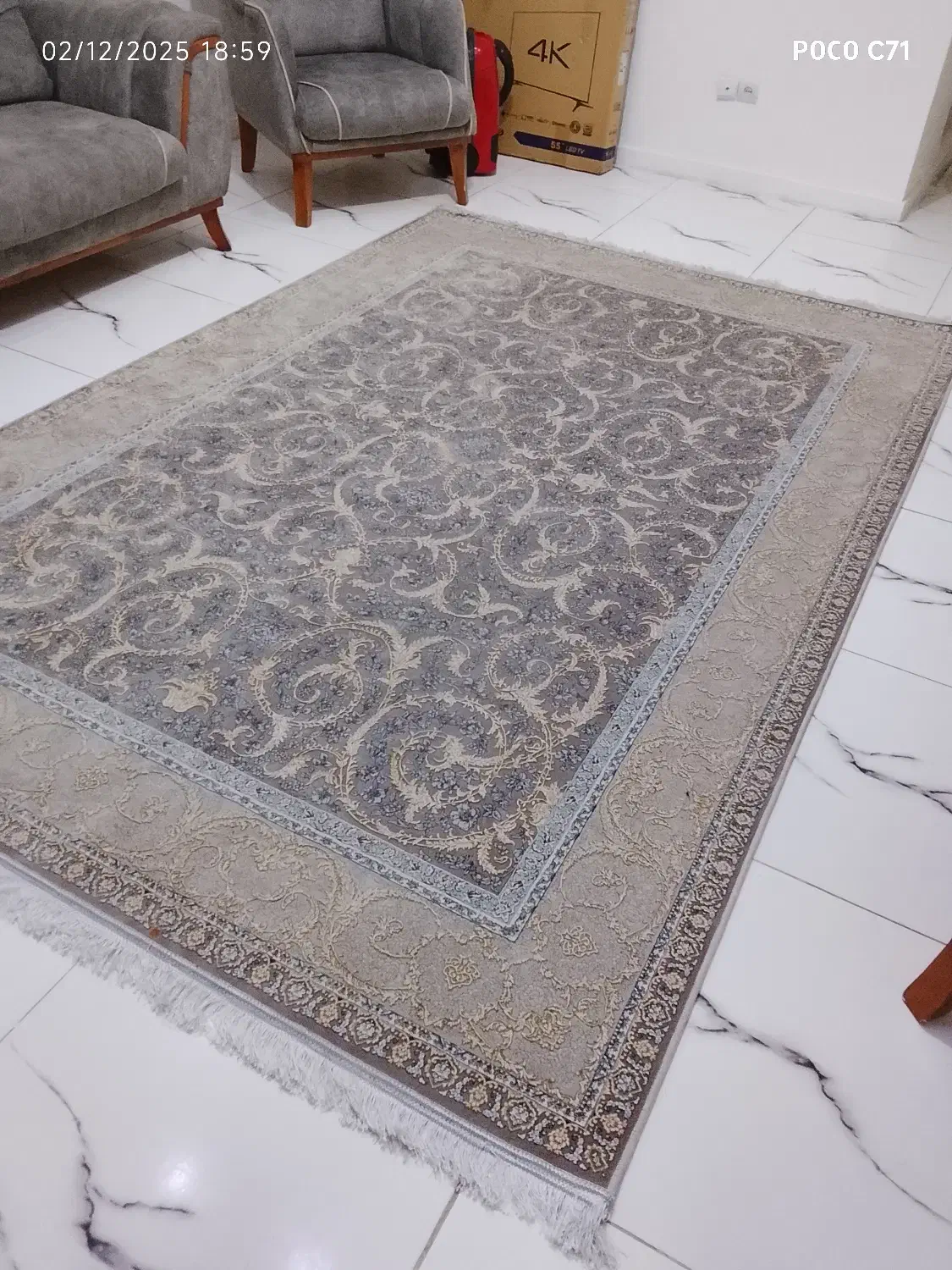 فرش ۶متری نو ۱۰ماه استفاده شده|فرش|اندیشه, اندیشه فاز ۱|دیوار