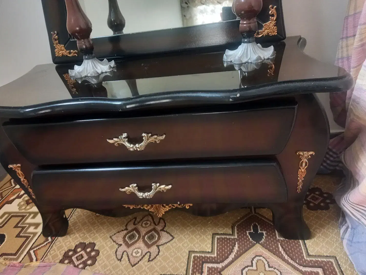 اینه وشمعدان|آینه|پاکدشت, خاتون آباد|دیوار