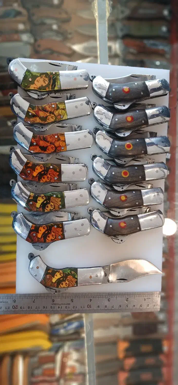 چاقو دنده ای کلکسیونی کمیاب|کوهنوردی و کمپینگ|کازرون, |دیوار