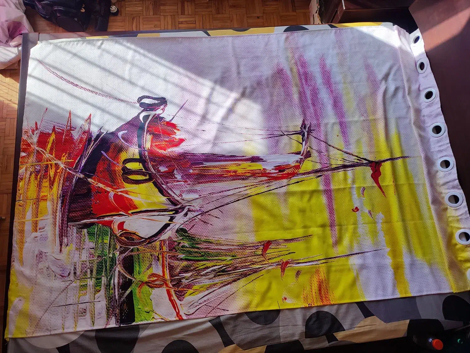 پرده|پرده، رانر، رومیزی|محمدیه-قزوین, |دیوار