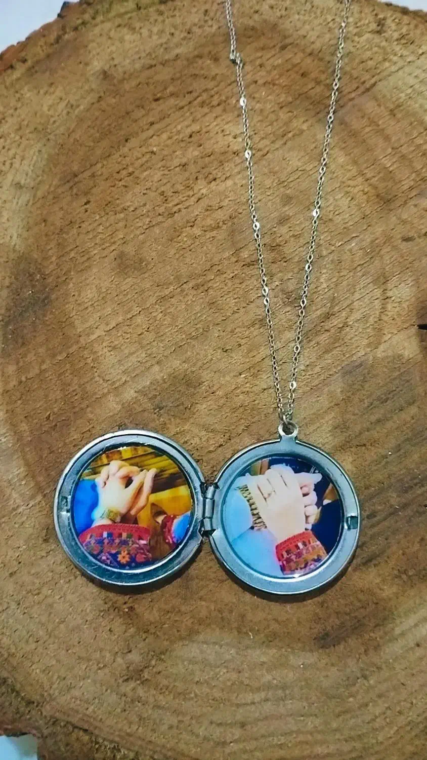 گردنبند قلبی عکس ، مناسب برای روز زن|بدلیجات|زاهدان, |دیوار