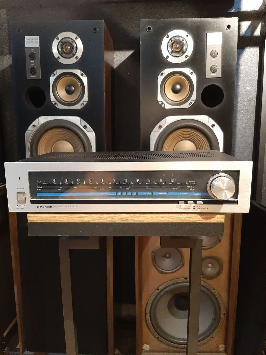 تیونر استریو کلاسیک Pioneer TX-520L ژاپن|سیستم صوتی خانگی|تهران, هفت حوض|دیوار