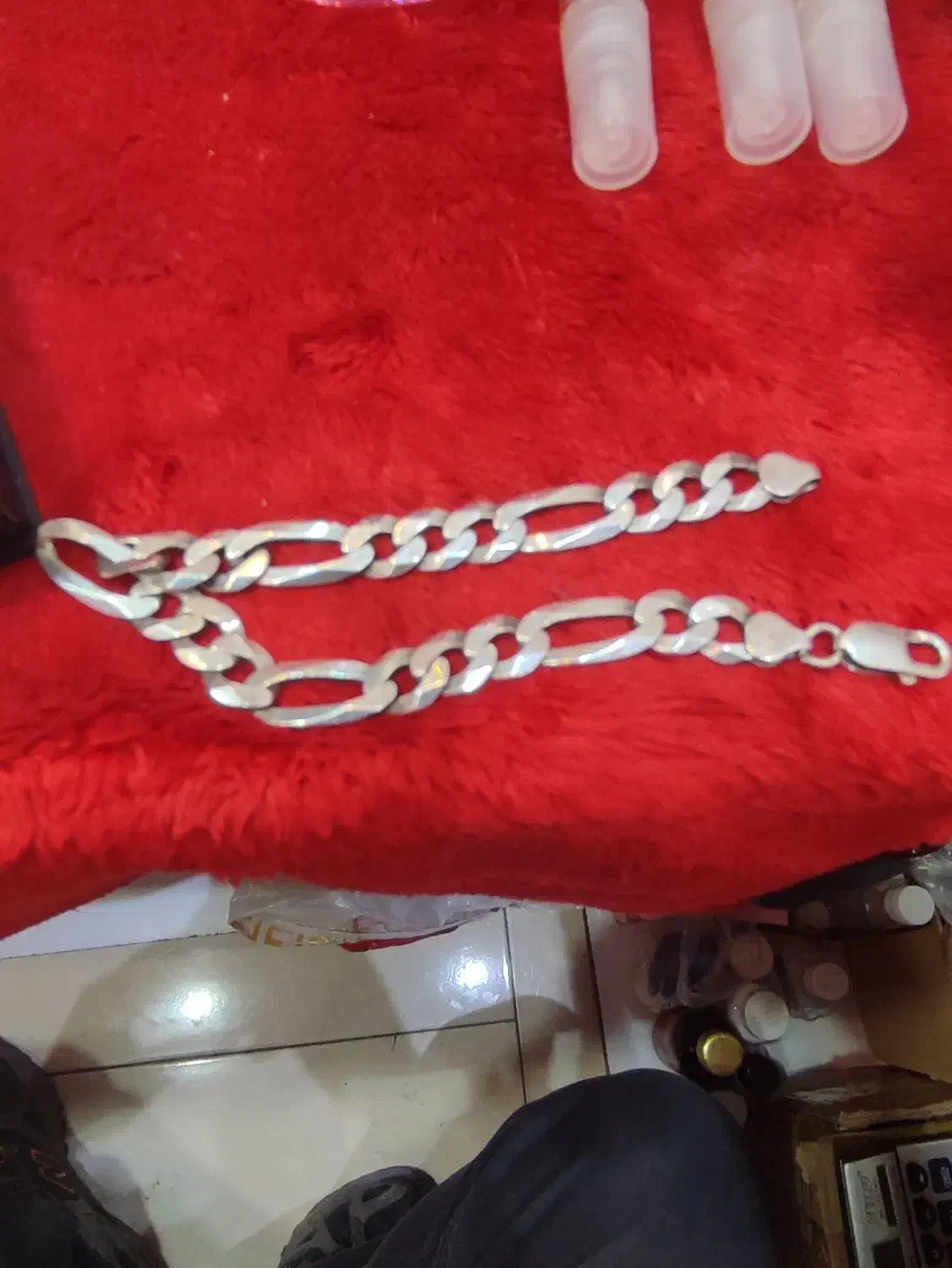 دستبند نقره ی ایتالیایی مدل فیگارو   925|بدلیجات|کرج, ساماندهی|دیوار