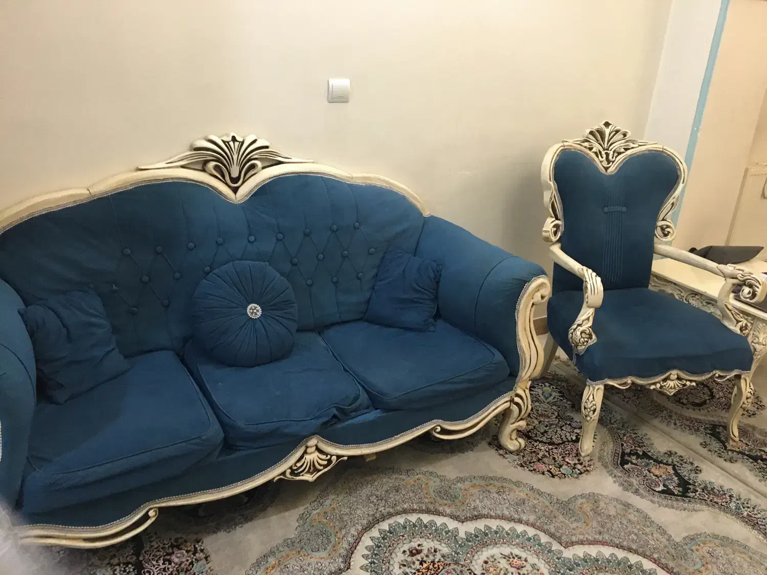 مبل نیمه استیل|مبلمان خانگی و میز عسلی|تهران, مختاری|دیوار