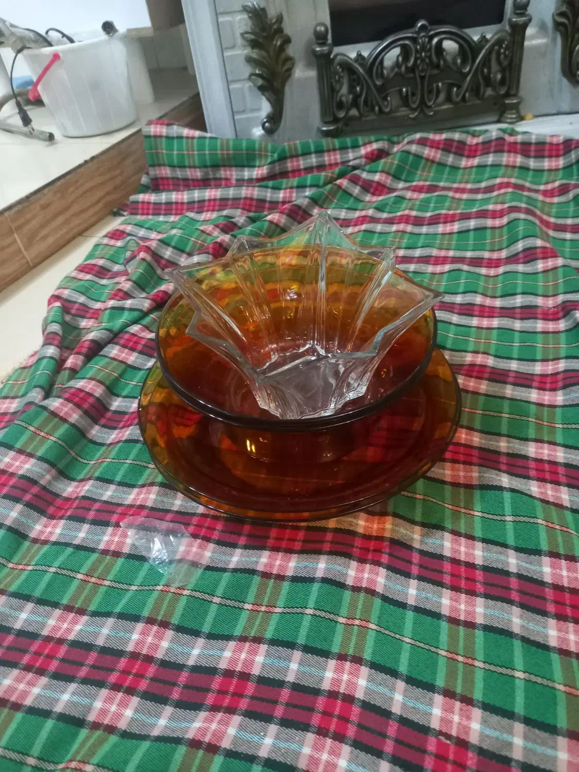 کاسه آنتیک مارک دورالکس اصل فرانسه|ظروف سرو و پذیرایی|نسیم‌شهر, |دیوار