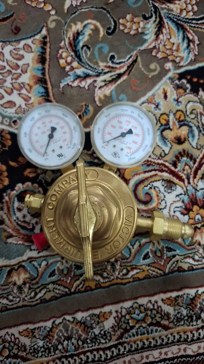 مانومتر اسیتیلن ویکتور اصلی و قدیمی|ابزارآلات|اهواز, شهرک شهید عباس پور|دیوار