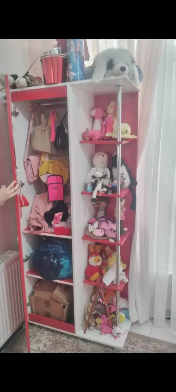 تخت خواب تک نفره و کمد دیواری|تخت و سرویس خواب|روانسر, |دیوار