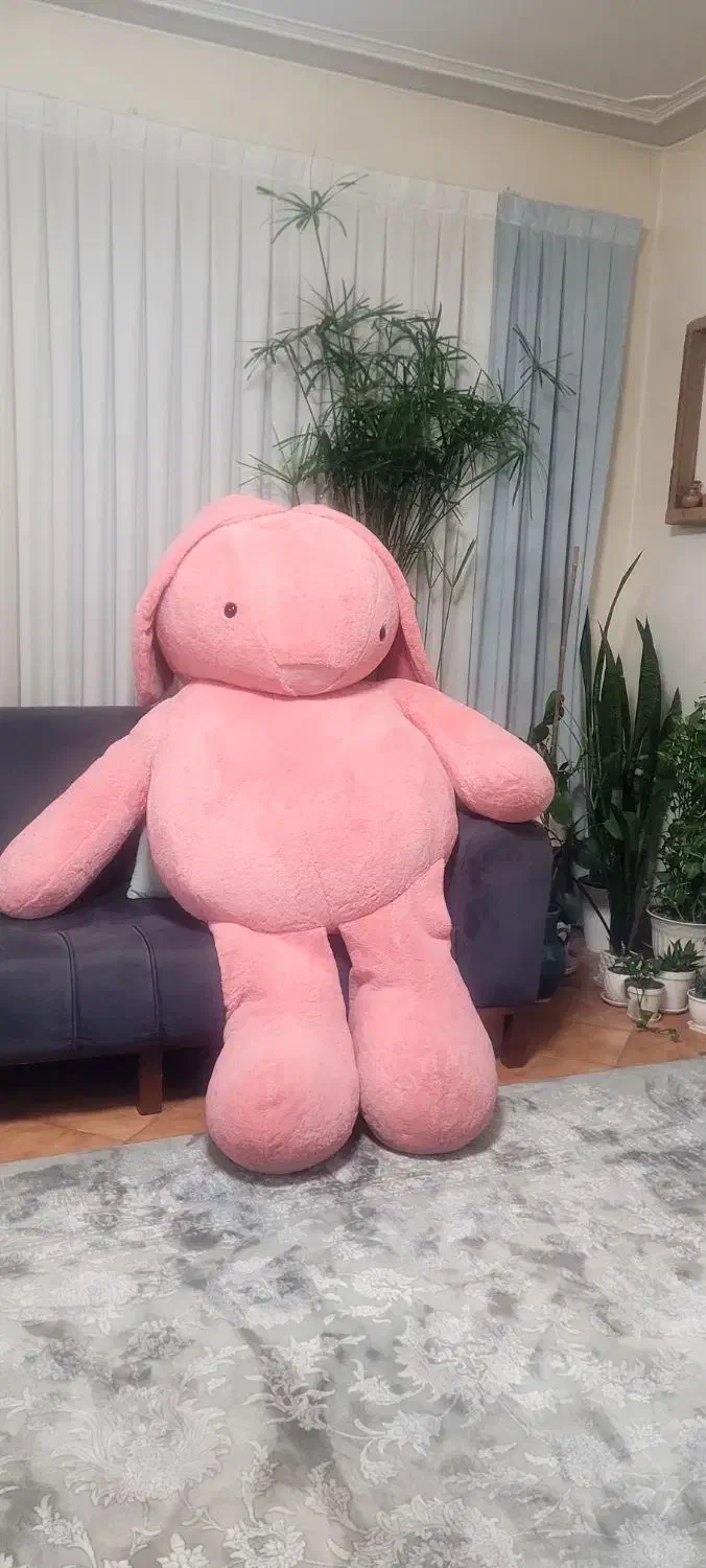 عروسک خرگوش صورتی|اسباببازی|تهران, قزل قلعه|دیوار