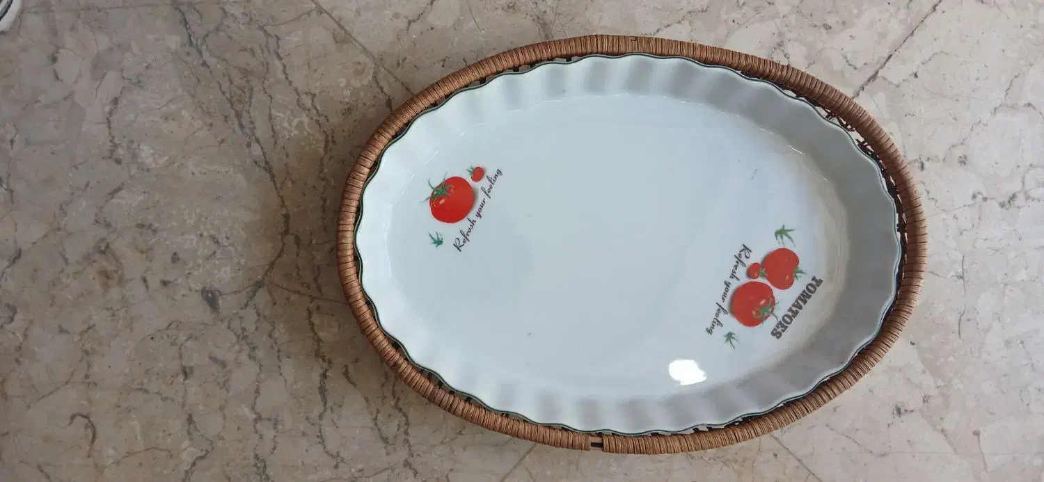 ظروفهای گوجه ای بسیار زیبا|ظروف سرو و پذیرایی|اردبیل, |دیوار