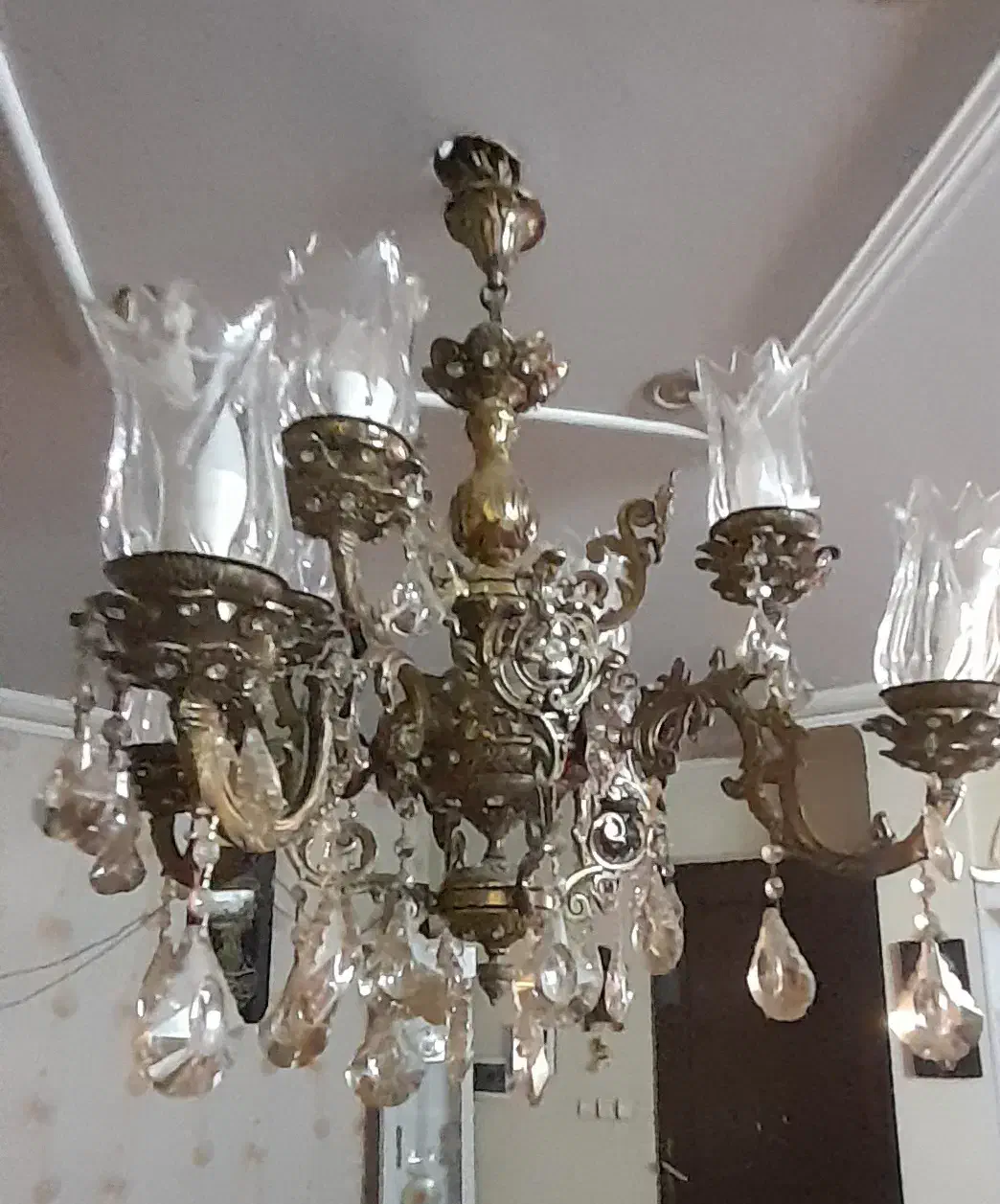 لستر ۴شاخه|لوستر و چراغ آویز|ری, دولتآباد|دیوار