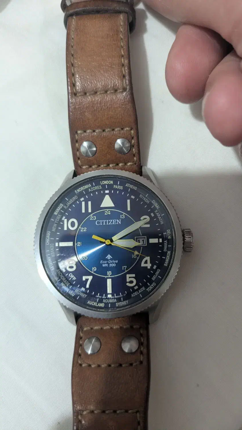 ساعت سیتزن اصل اکودرایو( نوری) اتوماتیک|ساعت|لنجان, |دیوار