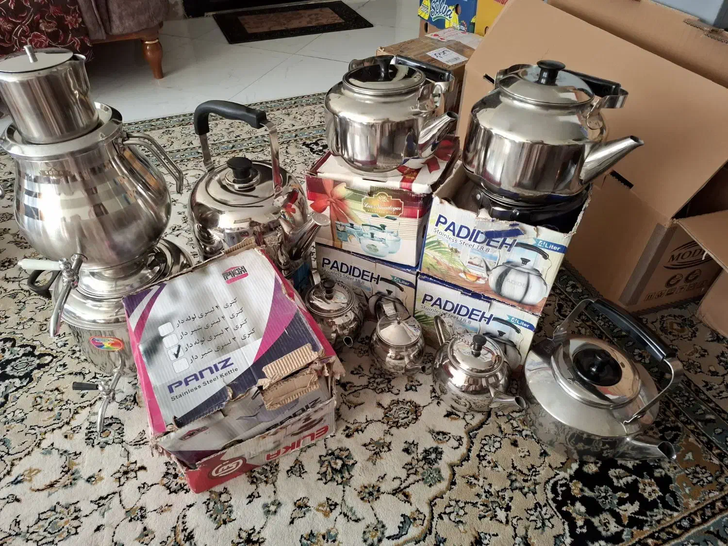 کتری وکتری سماوری وقوری|قوری، کتری، قهوهساز دستی|تهران, تهرانپارس شرقی|دیوار