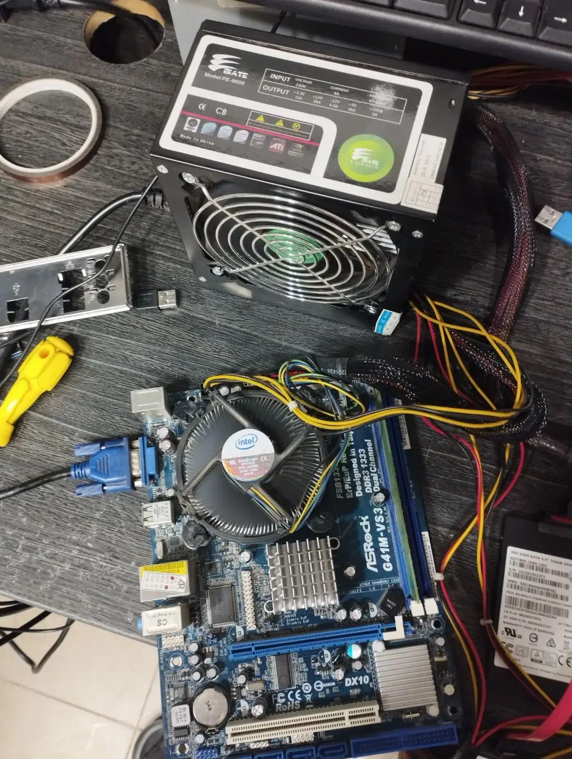 مادربرد سی پی یو رم پاور|قطعات و لوازم جانبی رایانه|اهواز, نادری|دیوار