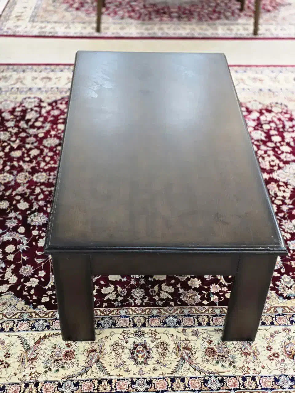میز جلو مبلی تمام چوب|مبلمان خانگی و میز عسلی|قم, سعادتی|دیوار