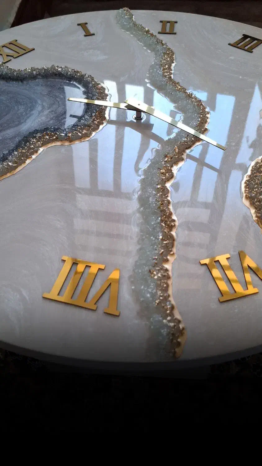 ساعت دیواری رزینی|ساعت دیواری و تزئینی|دوگنبدان, |دیوار