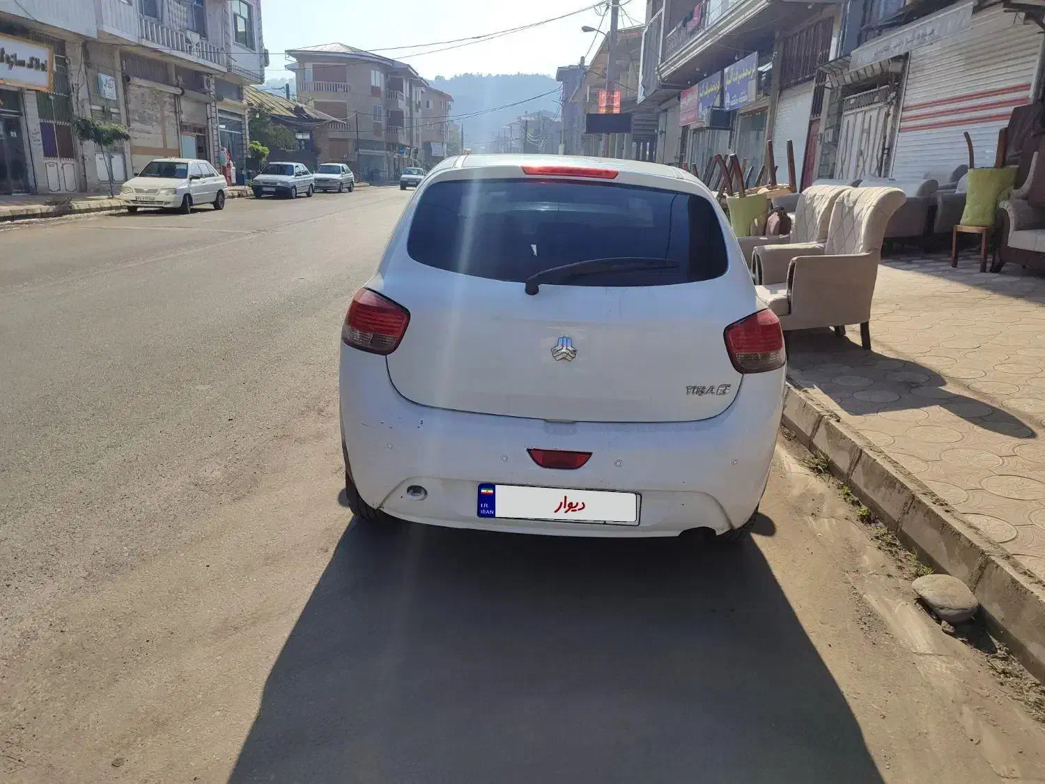 تیبا دو مدل 97بی رنگ|خودرو سواری و وانت|املش, |دیوار