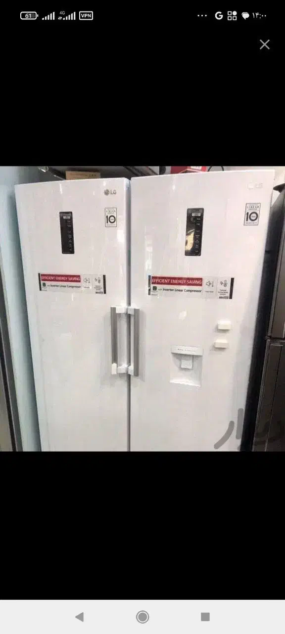 یخچال دوقلو الجی اصل کره زیر قیمت|یخچال و فریزر|مشهد, آزادشهر|دیوار
