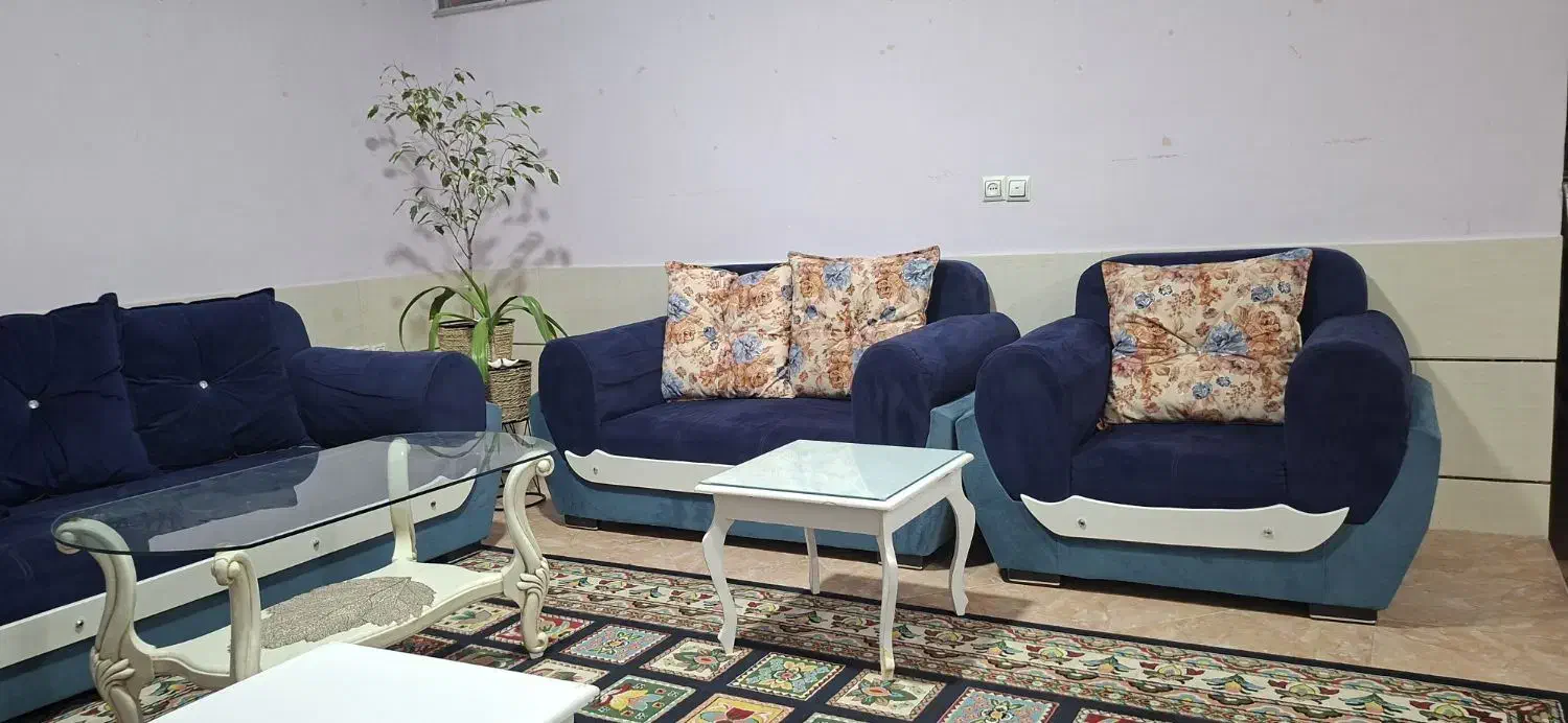 مبل ۹ نفره|مبلمان خانگی و میز عسلی|طبس, |دیوار