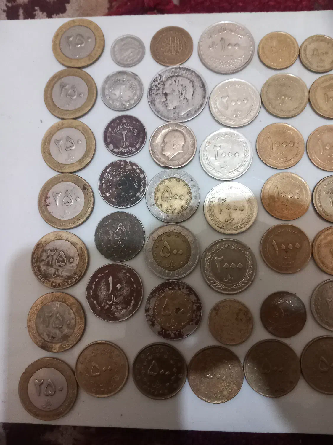 سکه‌شاهی‌وجمهوری|کلکسیون سکه، تمبر، اسکناس|خمینی‌شهر, |دیوار