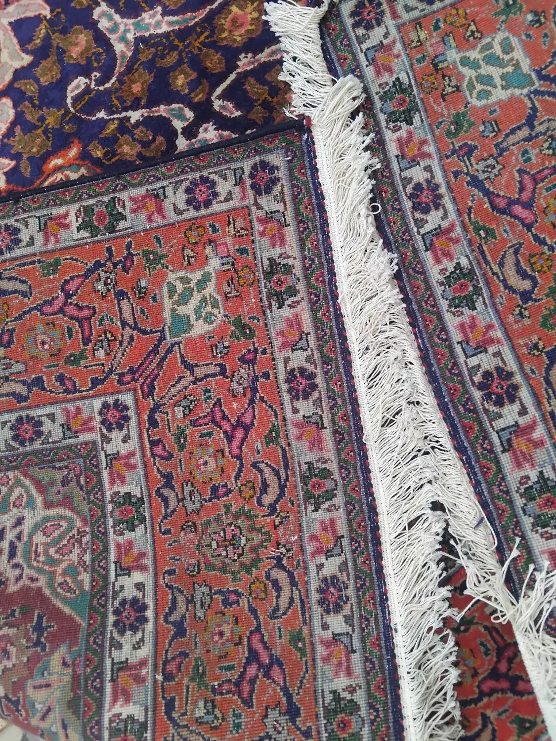 2 عدد فرش دستبافت ۶ متری تبریز|فرش|نسیمشهر, |دیوار