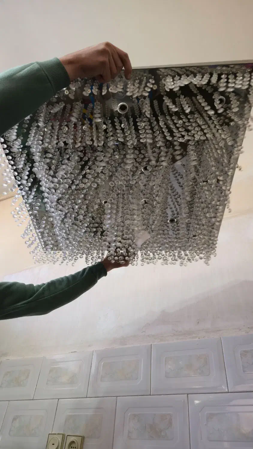 لوستر سقفی سایز بزرگ فقط دو میلیون نهصدتومان|لوستر و چراغ آویز|خوی, |دیوار