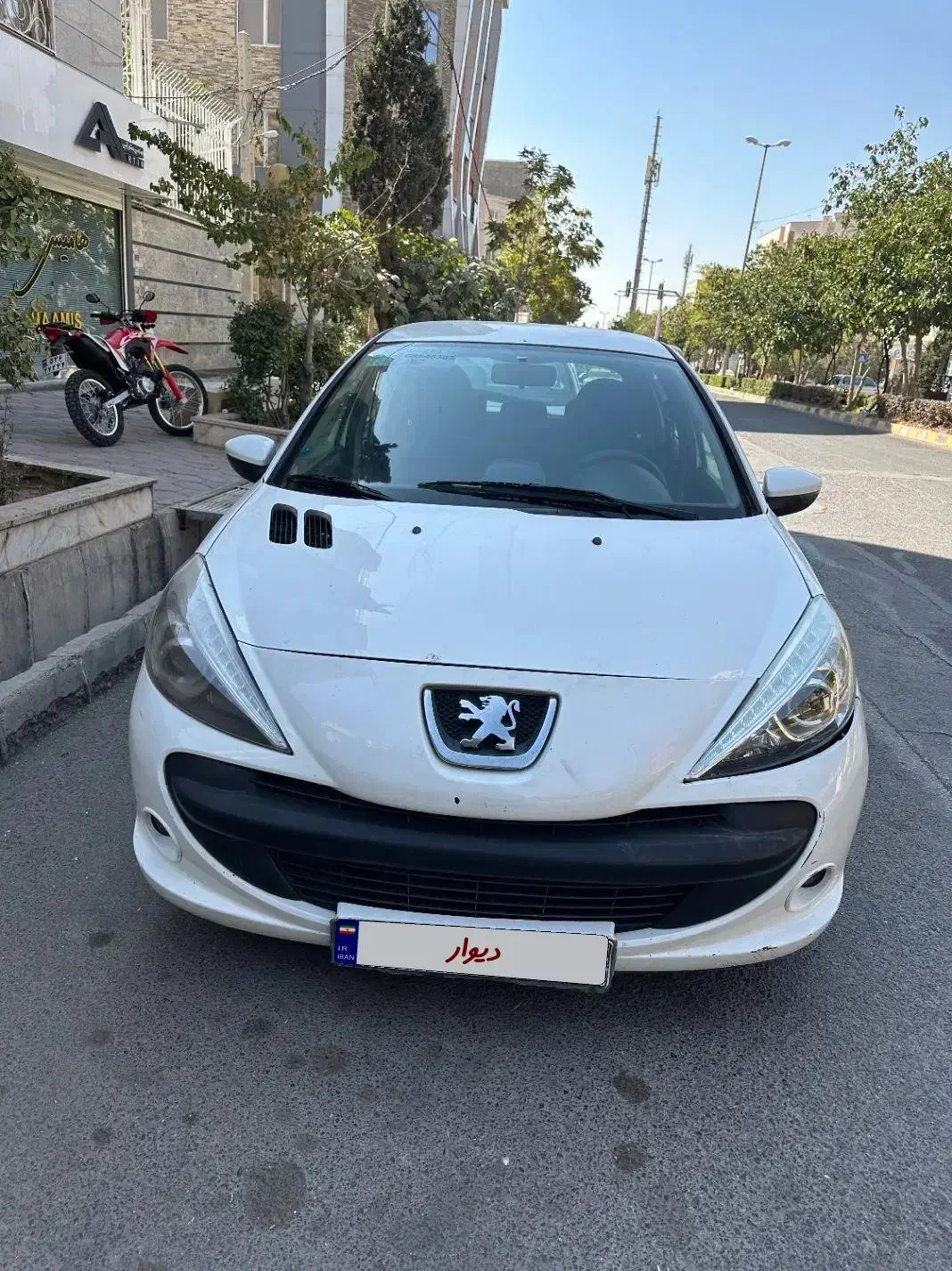 207 مدل ۹۶|خودرو سواری و وانت|قزوین, |دیوار