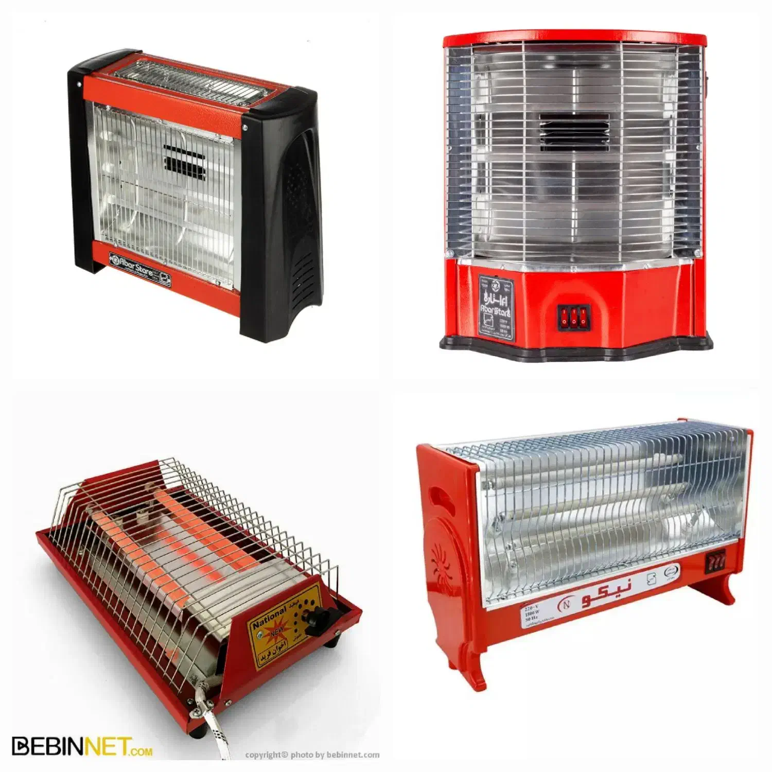 انواع بخاری برقی (کرسی ،فن دار،بدون فن)|بخاری، هیتر، شومینه|قم, شاه ابراهیم|دیوار