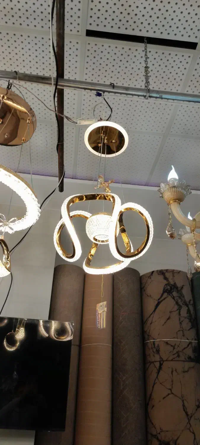 لوستر|لوستر و چراغ آویز|بناب, |دیوار