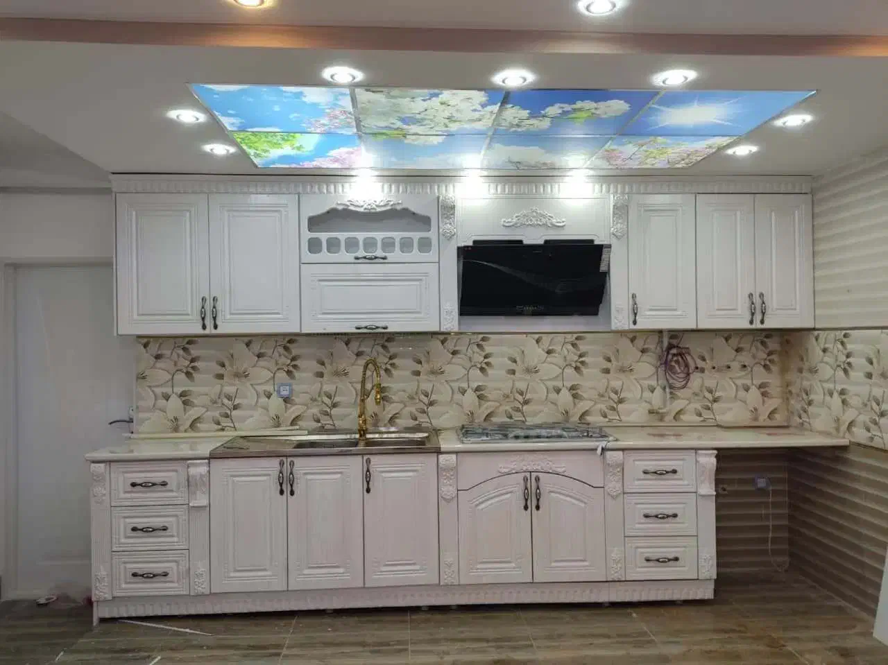 کابینت ممبران آماده/روکش وکیوم کشودار طبقه ای/|مصالح و تجهیزات ساختمان|نور, |دیوار