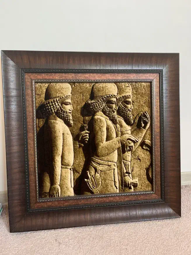 تابلو فرش هخامنشی|تابلو فرش|تهران, استخر|دیوار