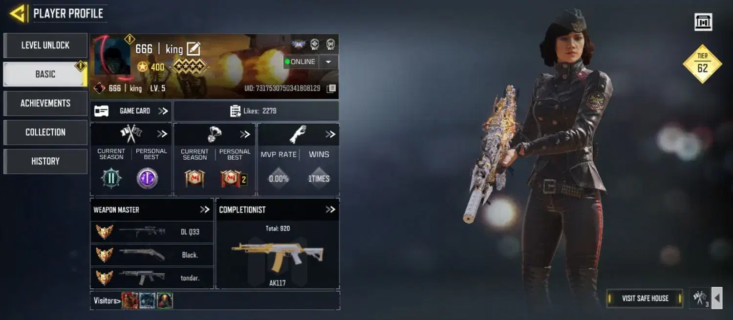 اکانت کالاف دیوتی موبایل مهندسی|کنسول، بازی ویدئویی و آنلاین|باقرشهر, |دیوار