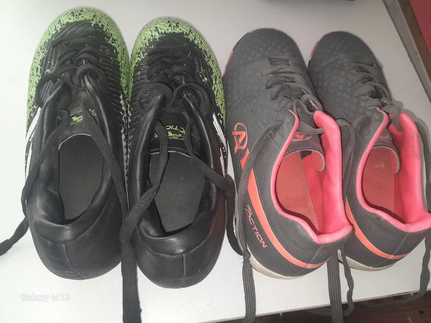 کفش فوتبال سالن و چمن شماره ۳۸در حد نو|تجهیزات ورزشی|فیروزآباد (فارس), |دیوار