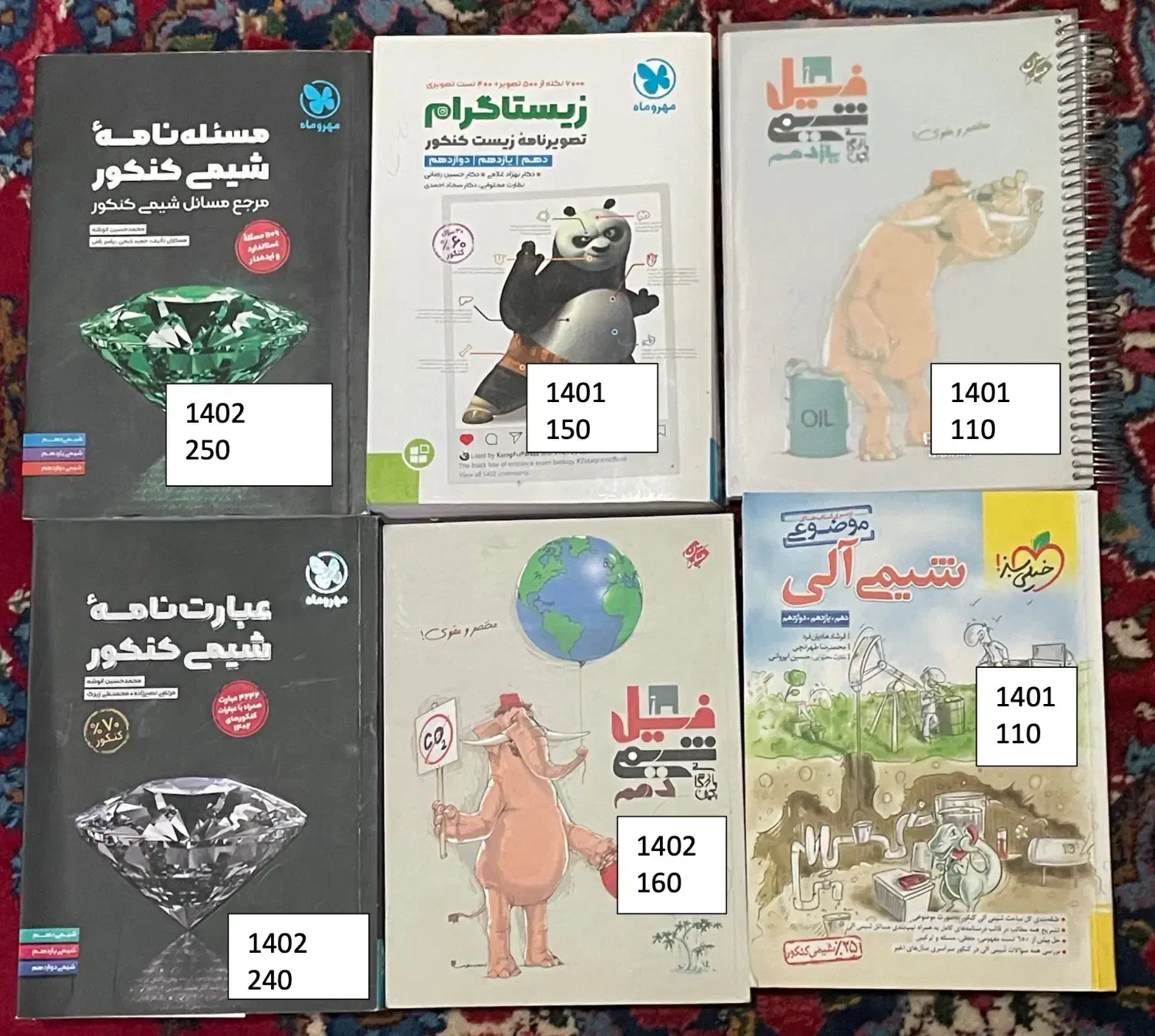 کتاب کنکور|کتاب و مجله آموزشی|شیراز, شهرک پرواز|دیوار