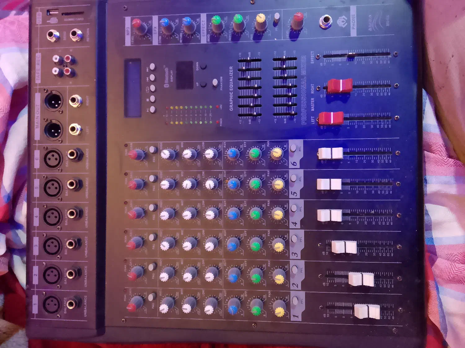 فروش یک دستگاه میکسر بدون کار کرد|سیستم صوتی خانگی|شیراز, جوادیه|دیوار