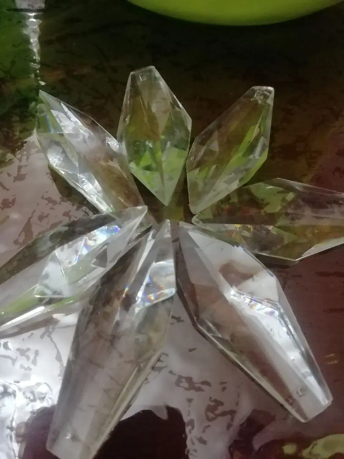 کریستال لوستر|لوستر و چراغ آویز|تبریز, |دیوار