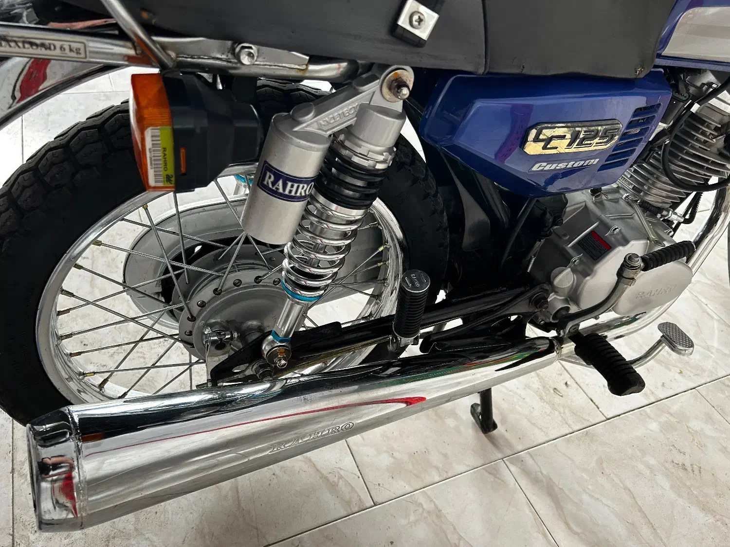 موتور رهرو ۱۲۵ آبی|موتورسیکلت|قدس, شهر‌قدس|دیوار