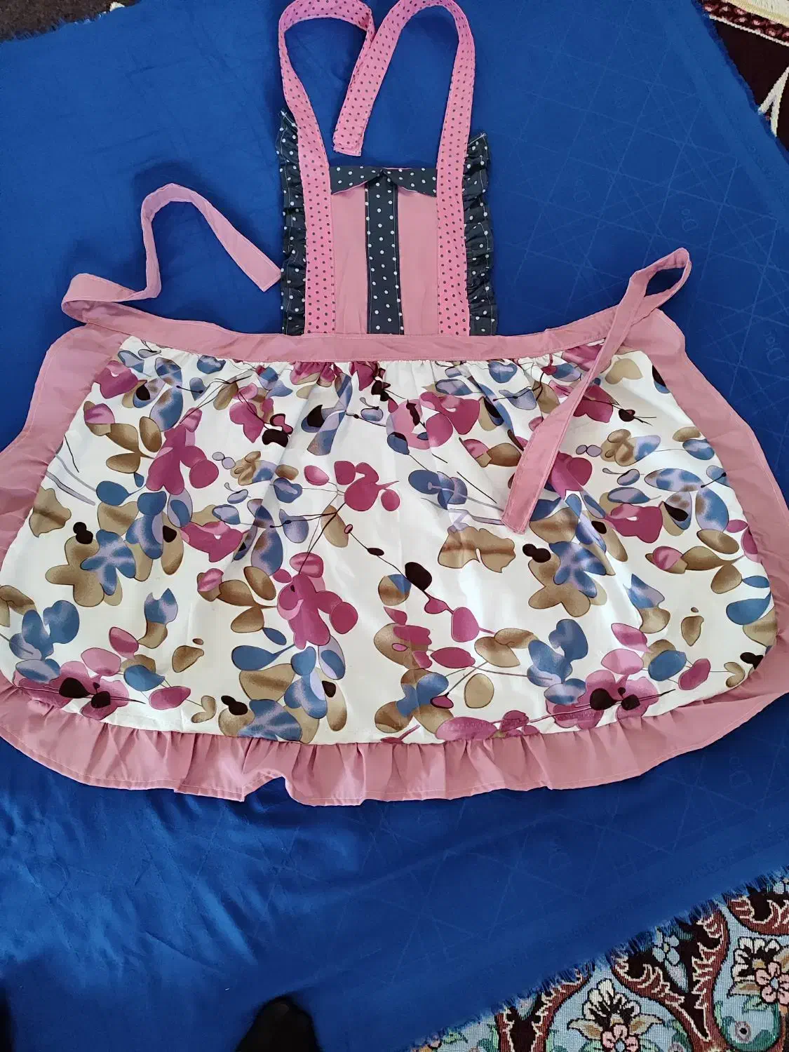 پیش بند مدل دار|سفره، حوله، دستمال آشپزخانه|سهند, |دیوار