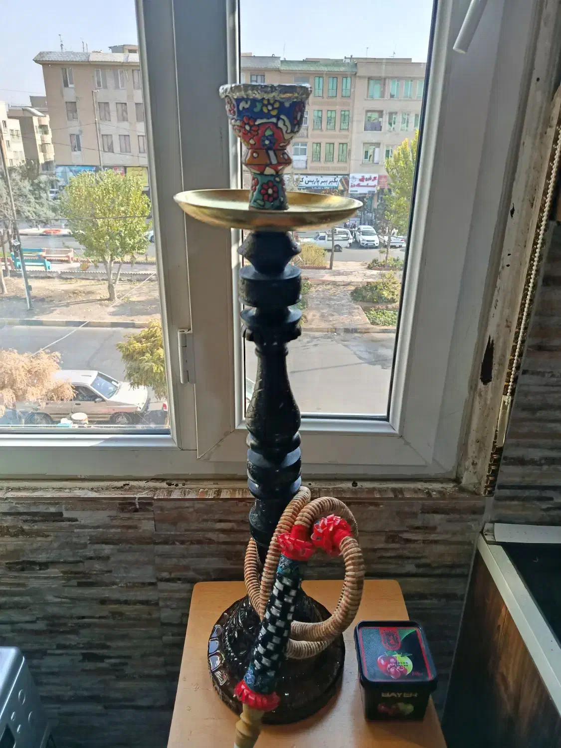 قلیان تنه چوبی (دوسیب آلبالو)|کلکسیون و سرگرمی|ملارد, |دیوار