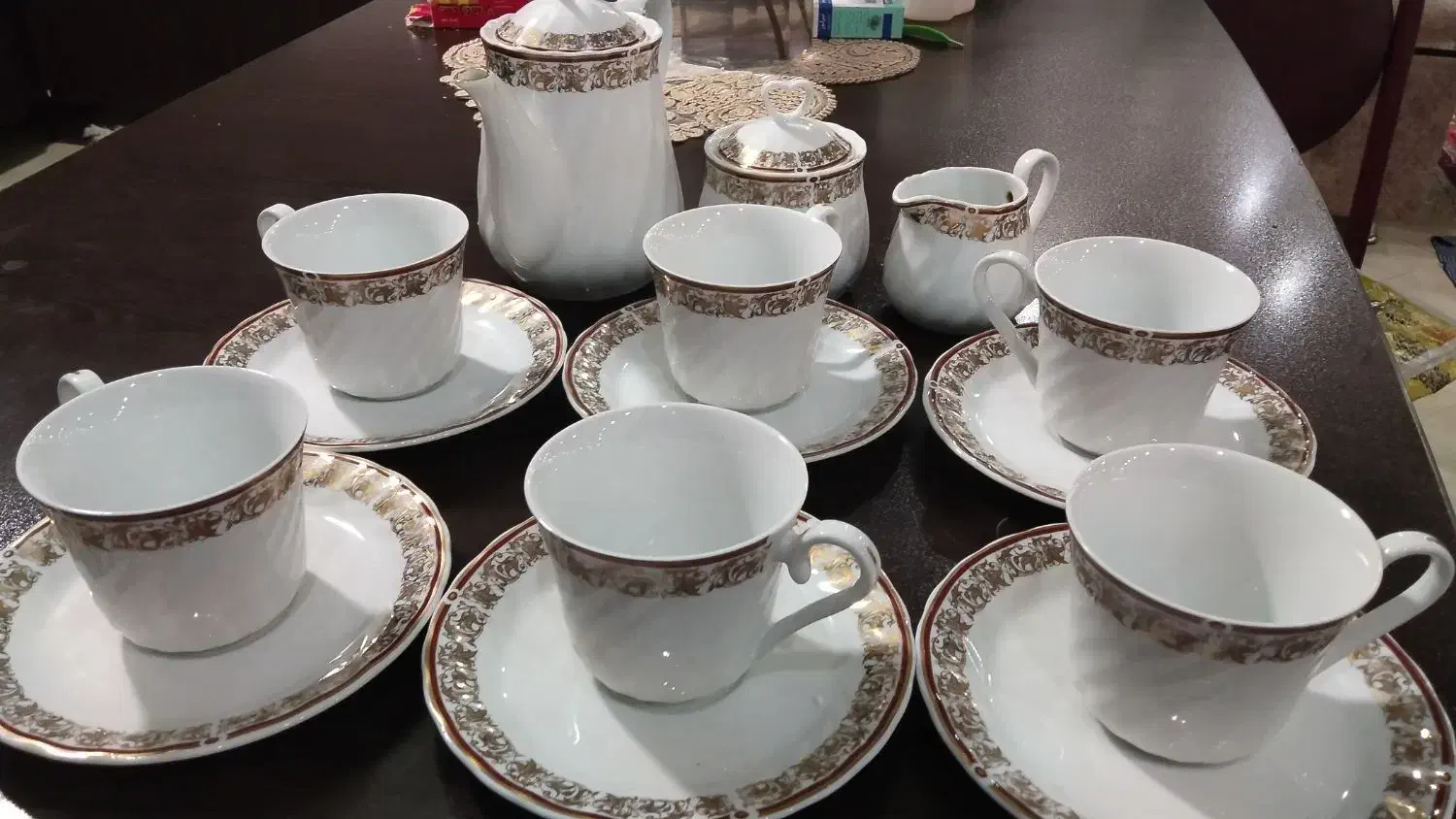 سرویس چینی صبحانه خوری|ظروف سرو و پذیرایی|اردبیل, |دیوار