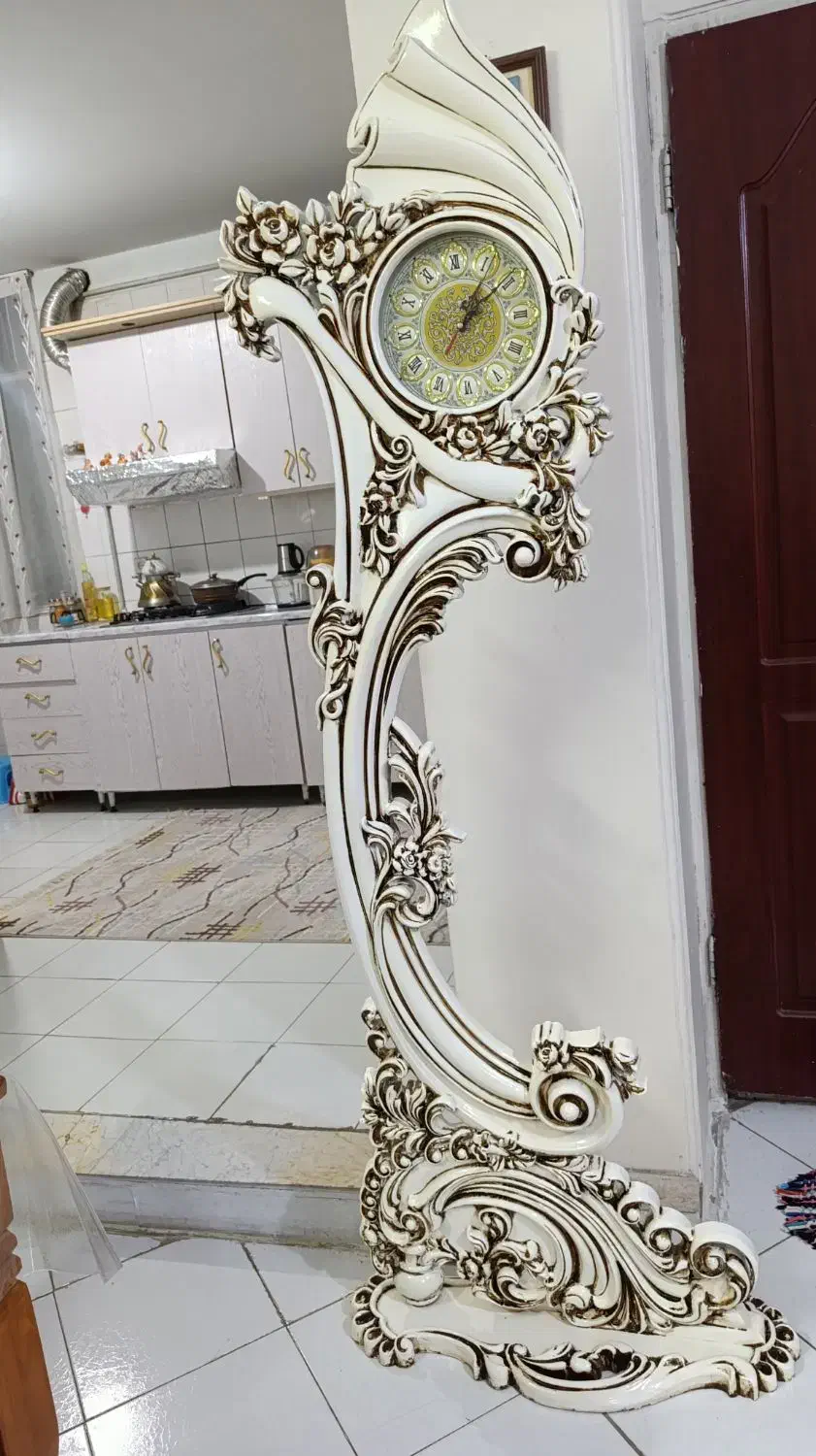 ساعت  ایستاده طرح چوب|ساعت دیواری و تزئینی|تهران, فلاح|دیوار