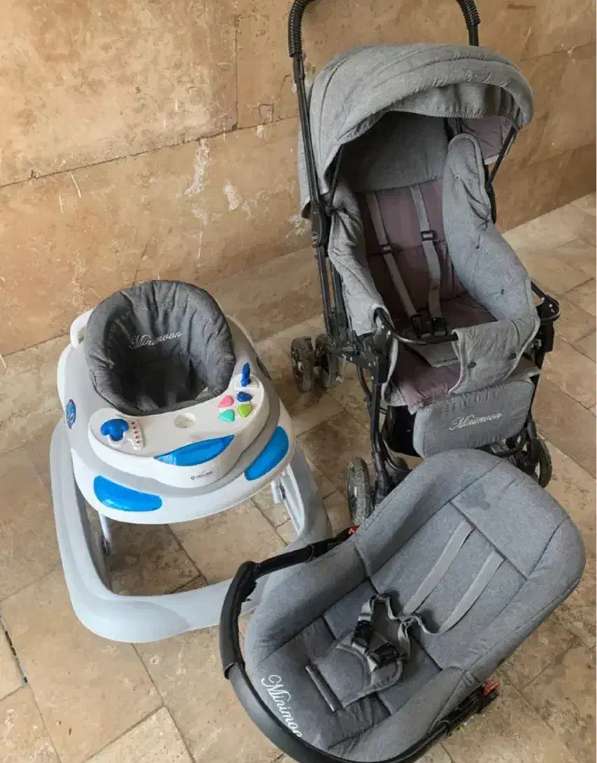 کالسکه سه تیکه دلیجان اصل|کالسکه و لوازم جانبی|دورود, |دیوار