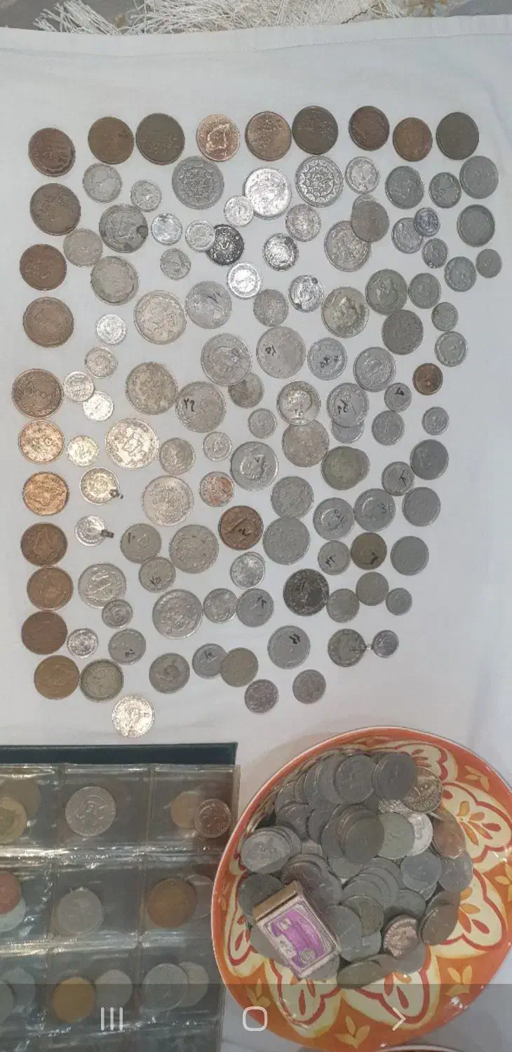 سکه ایرانی( عمده و جزئی) کلکسیون|کلکسیون سکه، تمبر، اسکناس|مسجد سلیمان, |دیوار