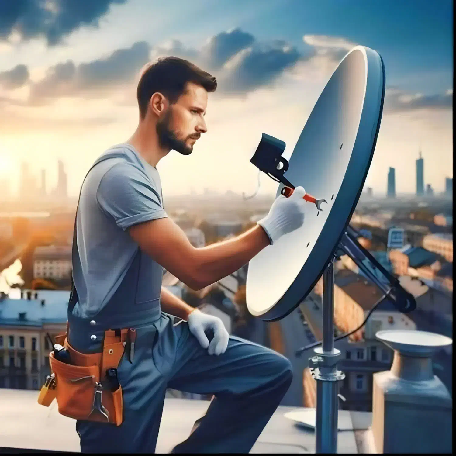 نصب آنتن|خدمات پیشه و مهارت|اردبیل, |دیوار