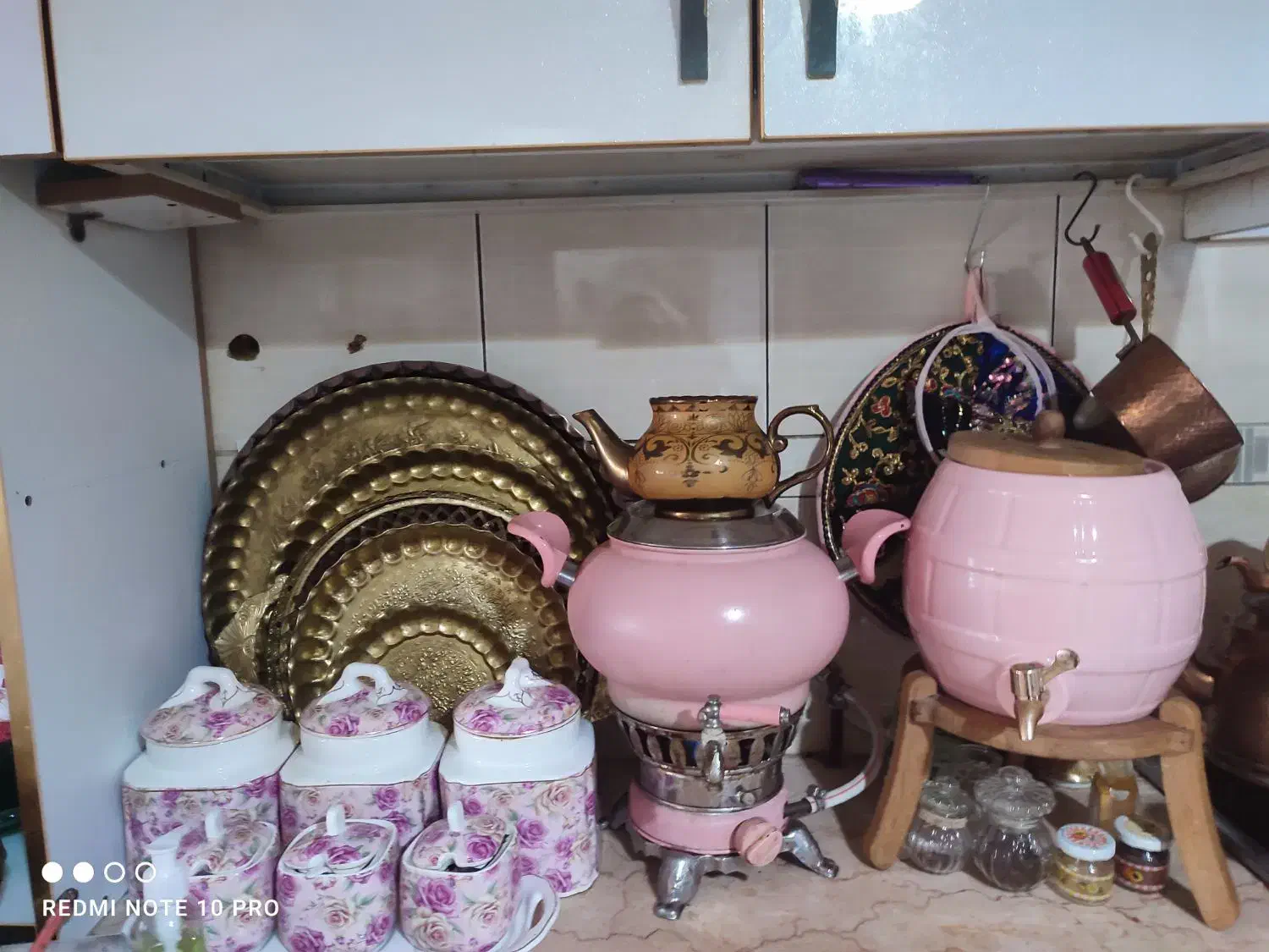 سماور گازی صورتی|سماور، چای‌ساز، قهوه‌ساز|قم, پردیسان|دیوار