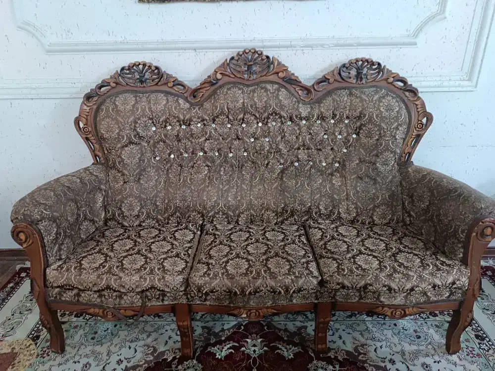 فروش مبل سلطنتی۸نفره|مبلمان خانگی و میز عسلی|خرمشهر, |دیوار